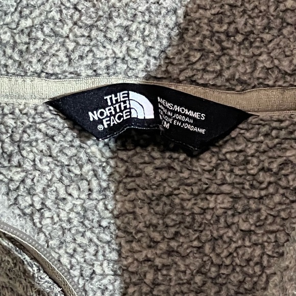Men’s The North Face Brown Quarter Zip Synchilla Pile EUC 1/4 Zip Sweater - Picture 5 of 7